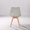 Kepler Brooks Valente Cafeteria Dining Chair in White Colour