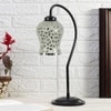 Multicolor Mosaic Glass Curvy Table lamp with Iron Base (EN18)