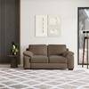 Esquel Premium 2 Seater Fabric Sofa in Truffle Beige Velvet Colour
