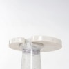Fior Marble Side Table in White Colour