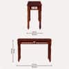 Nilaya Sheesham Wood Console Table in Honey Oak Finish
