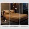Stoa Paris 300TC UltrSatin King Bedsheet Set Satin King Night Gold