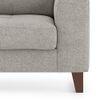 Verona Essential 3 Seater Fabric Sofa in Vapour Grey Colour