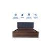 Prana Bed With Premium Leatherette Fabric And Box Storage Queen Bed