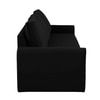 Clevam 3 Seater Pull Out Sofa cum Bed  in Black Colour