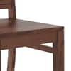 Arlo Teak Wood 4 Seater Storage Dining Table With Arlo Dining chair Set