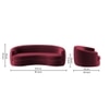 Storn Velvet 3 Seater Sofa in Maroon Colour