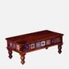 Rangrez Sheesham Wood Large Coffee Table in Honey Oak Finish
