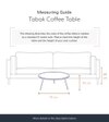 Roundway Solid Wood Coffee Table In Natural Finish