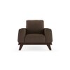 Granada Essential 1 Seater Fabric Sofa in Mocha Colour