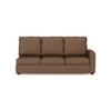 Apollo Compact Sofa (Colour : Mocha, Cushion : Hard, Back Type : High Back, Seating Capacity : Left Aligned 3 Seater + Left Aligned Chaise + Ottoman)