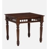 Hrida Solid Wood 4 Seater Dining Table in Teak Finish