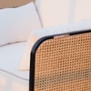 Andaman Havelock Solid Wood Arm Chair in White Colour