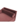 Kawa Velvet Chaise Launger in Pink Colour