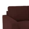 Apollo 3 Seater  Fabric Sofa In Deep Crimson Velvet Colour
