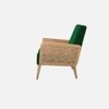 Evant Ratan Accent Chair in Green Colour