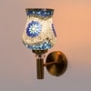 Devansh Metal Electric Wall Light in Gold Colour with Multi Shade Count of 1 Light