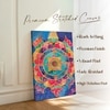 Abstract Multicolor Mandala Canvas Wall Art 22 x 34 Inch