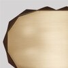 Kiln Solid Wood Cabinet in Gold Finish
