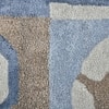 Saraswati Global Little Wool Viscose Hand Tufted Carpet in Pigeon 5X8 ft