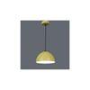 Hallway Yellow Hanging Light