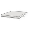 Essential Foam King Size Mattress Mattress Dimensions : 72 x 72 in