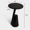 Ireka Homes Raven Wooden End Table