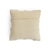 Basket Knit Sandy Brown Cushion Cover 16X16  Inches