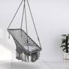 Swingzy Premium Rectangle Swing Chair for Adults Grey with Accessories