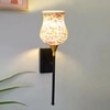 Devansh Metal Electric Wall Light in Black Colour with Multi Shade Count of 1 Light