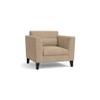 Lewis Sofa (Colour : Sandshell Beige, Cushion : Soft, Seater : 3+1+1)