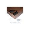 Viveka Engineered Wood Queen Size Bed In Walnut Finish