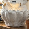 White 2Ft Lotus Ganesha Water Fountain