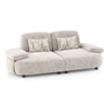 Soho 3 Seater Fabric Sofa In Turtledove Fabric
