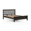 Raynor Solid Wood Queen Size Bed Without Storage (American Walnut Finish)
