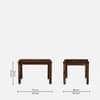 Arbor 4 Seater Dining Set with Cushioned Bench in Beige Colour