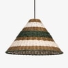 Japon Green Handcrafted Hanging Lamp