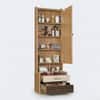 Grace Engineered Wood Dressing Table in Sebastain Oak