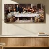 Luxury Mafia Money Graffiti Canvas Wall Painting Decor 22x46 Inch
