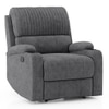Dawson Fabric One Seater Manual Recliner in Stone Grey Colour