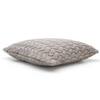 Criss Cross Smokey Grey Decorative Cushion Cover 18 x 18 Inches