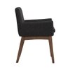 Scandinavian Chanel Arm Chair Cocoa Finish