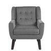Derel Accent Chair in Grey Colour