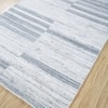 Jaipur Rugs Abstract Wool And Jasmine And Viscose 5x8 Feet Natural White Handloom Carpet