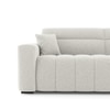 Basso 3 seater Sofa in White Boucle