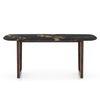 Adria Cuba Cabana Top Dining Table With Set Of 6 Ludo Dining Chairs