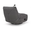 Avery One Seater Manual Fabric Recliner in Graphite Grey Colour