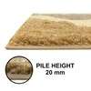 Luxe Home Super Soft Macau Waves Bath Mat(40x60 cm) - Pack of 1