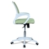 Naamikoa Mid Back Ergonomic Chair in Pearl Green Colour