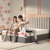 Quboid 3 Zoned NRG Layer Medium Firm Qube Cell Mattress with Zero Motion Transfer (78 x 72 in, 10 Inches)